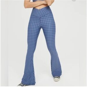 Aerie OFFLINE High Waisted Crossover Super Flare Leggings